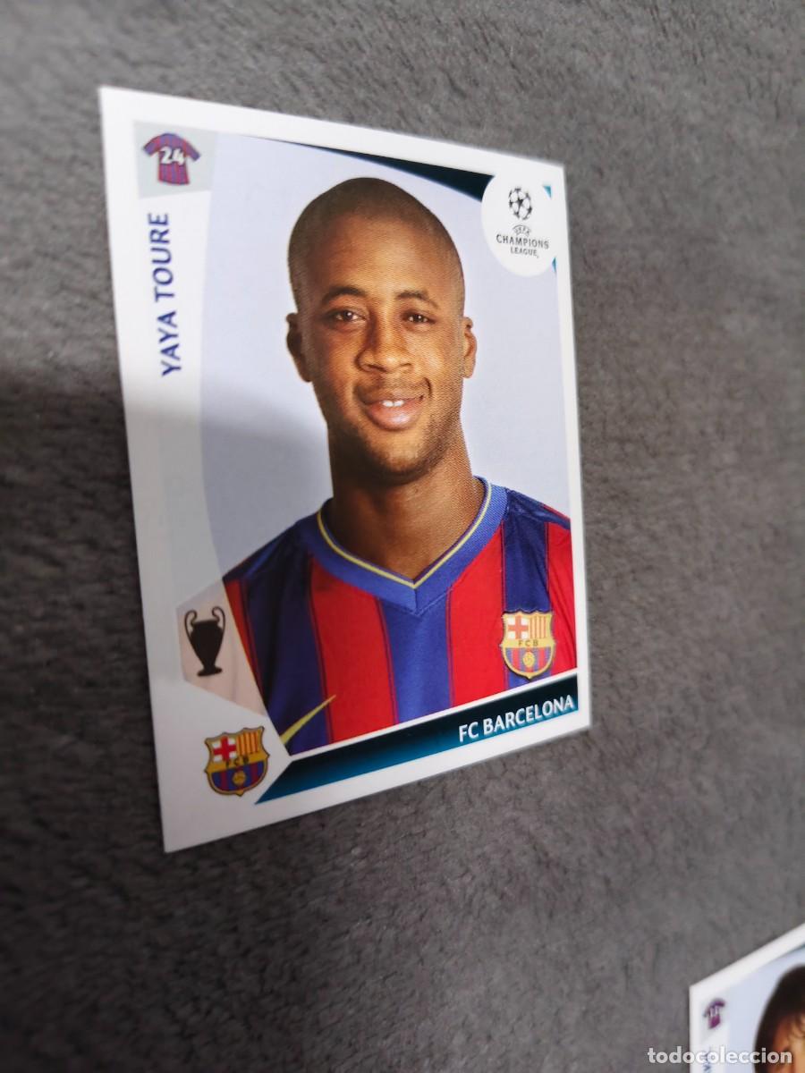 Cromos de f&uacute;tbol: 355 CHAMPIONS LEAGUE 09 10 PANINI YAYA TOURE FC BARCELONA 2009 2010 UCL AAA