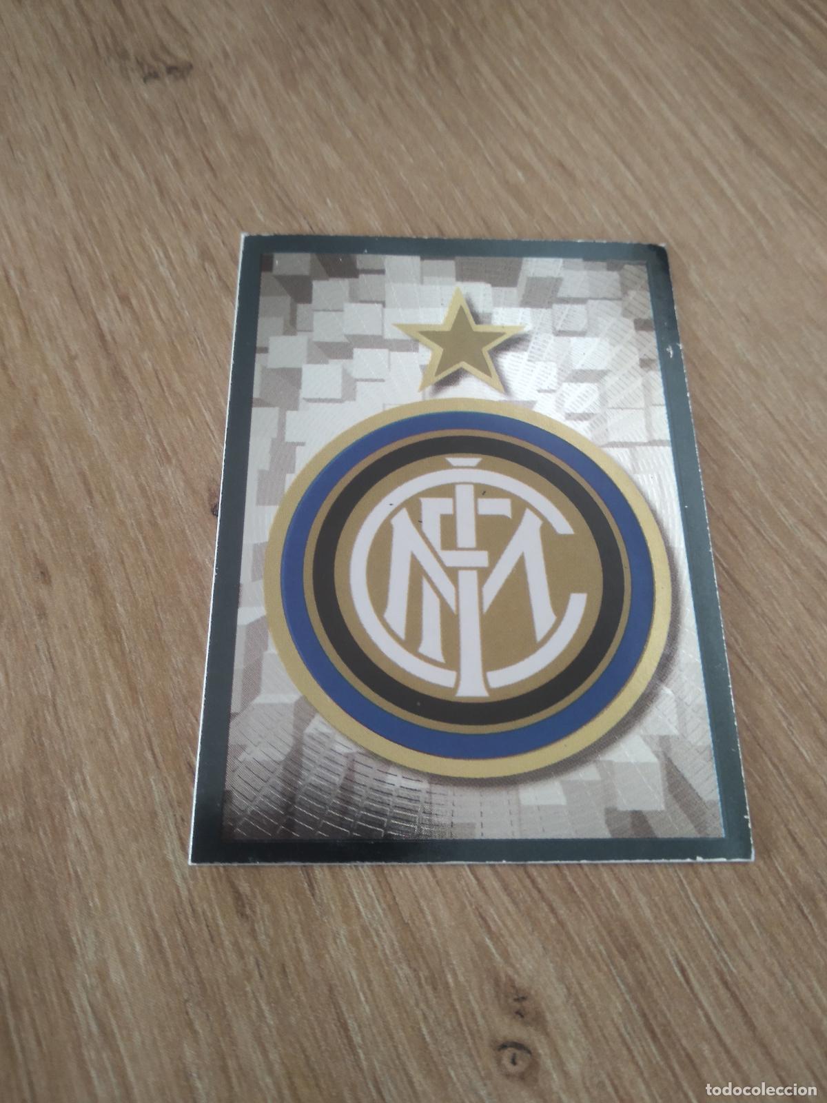 Cromos de f&uacute;tbol: 169 ESCUDO INTER MILAN CROMO FUTBOL PANINI LIGA ITALIA 2008-2009 CALCIATORI 08-09