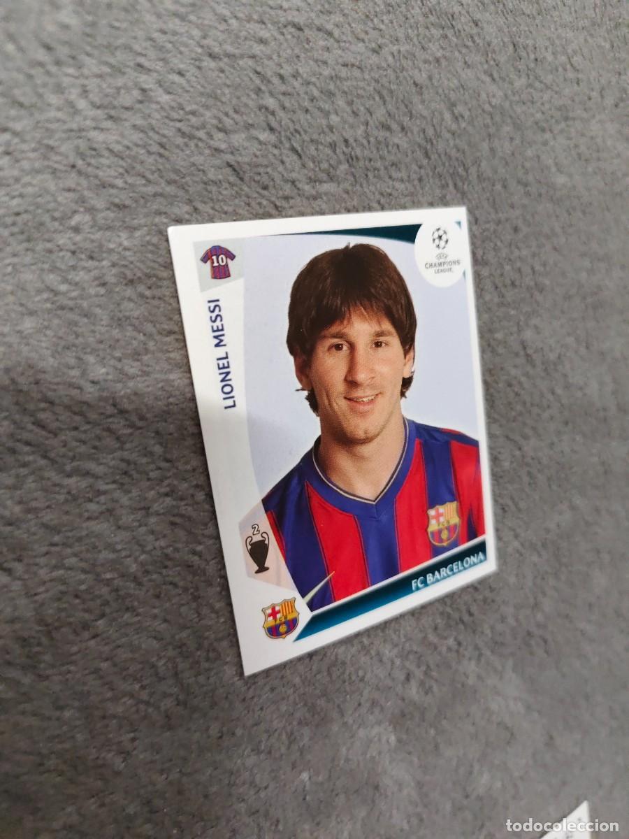 Cromos de f&uacute;tbol: 359 CHAMPIONS LEAGUE 09 10 PANINI LIONEL MESSI FC BARCELONA 2009 2010 UCL AAA