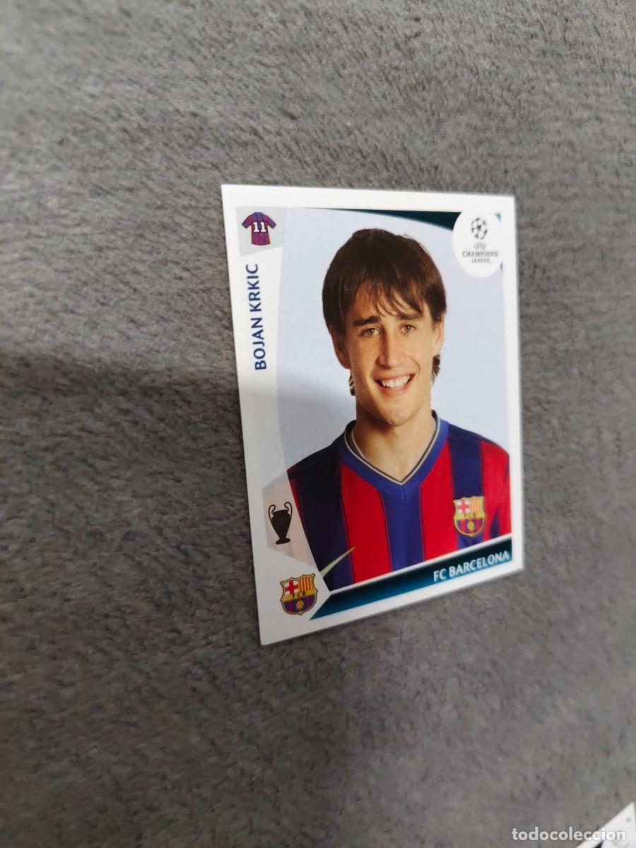 Cromos de f&uacute;tbol: 360 CHAMPIONS LEAGUE 09 10 PANINI BOJAN KRKIC FC BARCELONA 2009 2010 UCL AAA