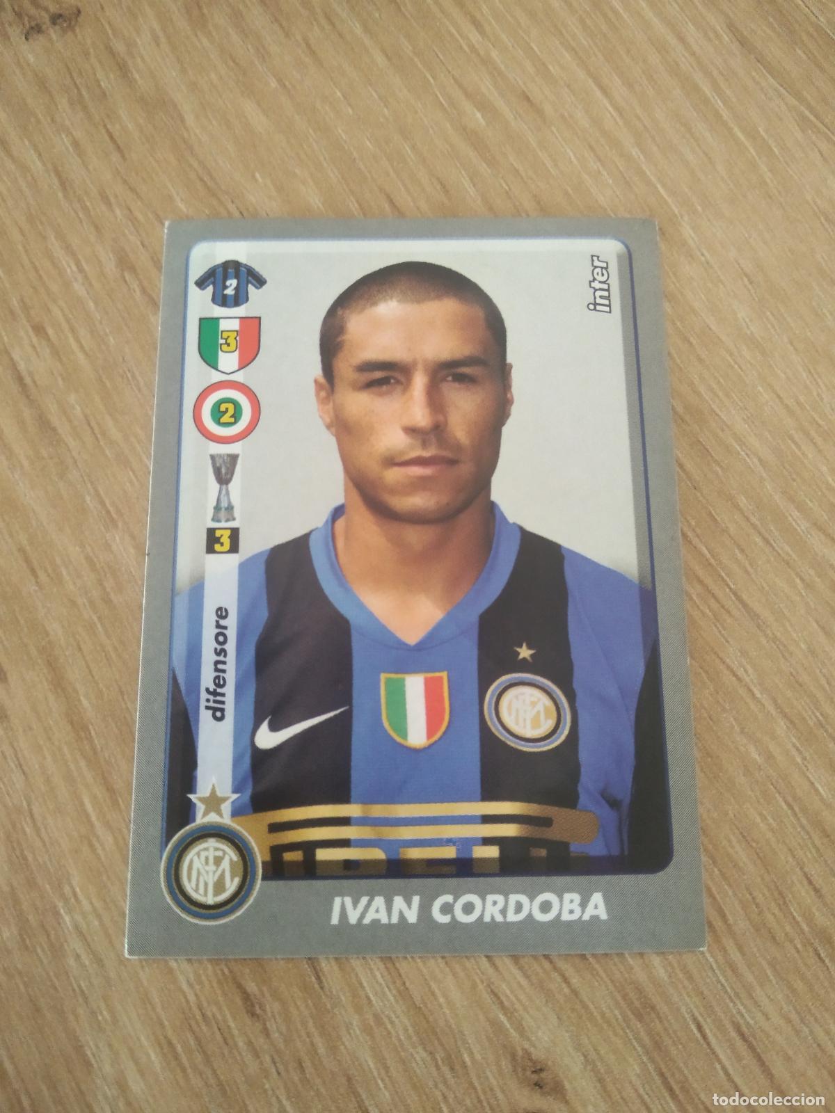 Cromos de f&uacute;tbol: 171 IVAN CORDOBA INTER MILAN CROMO FUTBOL PANINI LIGA ITALIA 2008-2009 CALCIATORI 08-09