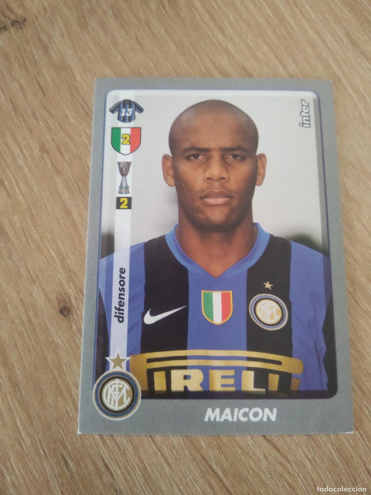Cromos de f&uacute;tbol: 173 MAICON INTER MILAN CROMO FUTBOL PANINI LIGA ITALIA 2008-2009 CALCIATORI 08-09