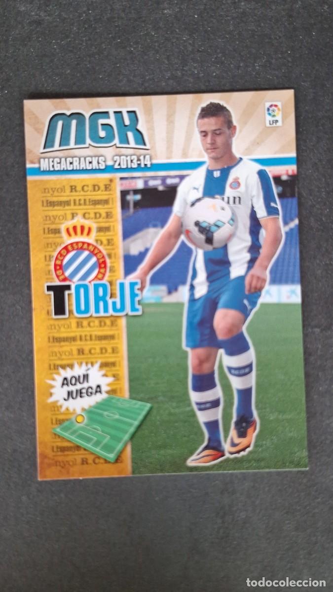 Cromos de f&uacute;tbol: L1 TORJE R. C. D. ESPA&Ntilde;OL NUEVO FICHAJE 495 PANINI MEGACRACKS 2013 2014 13 14