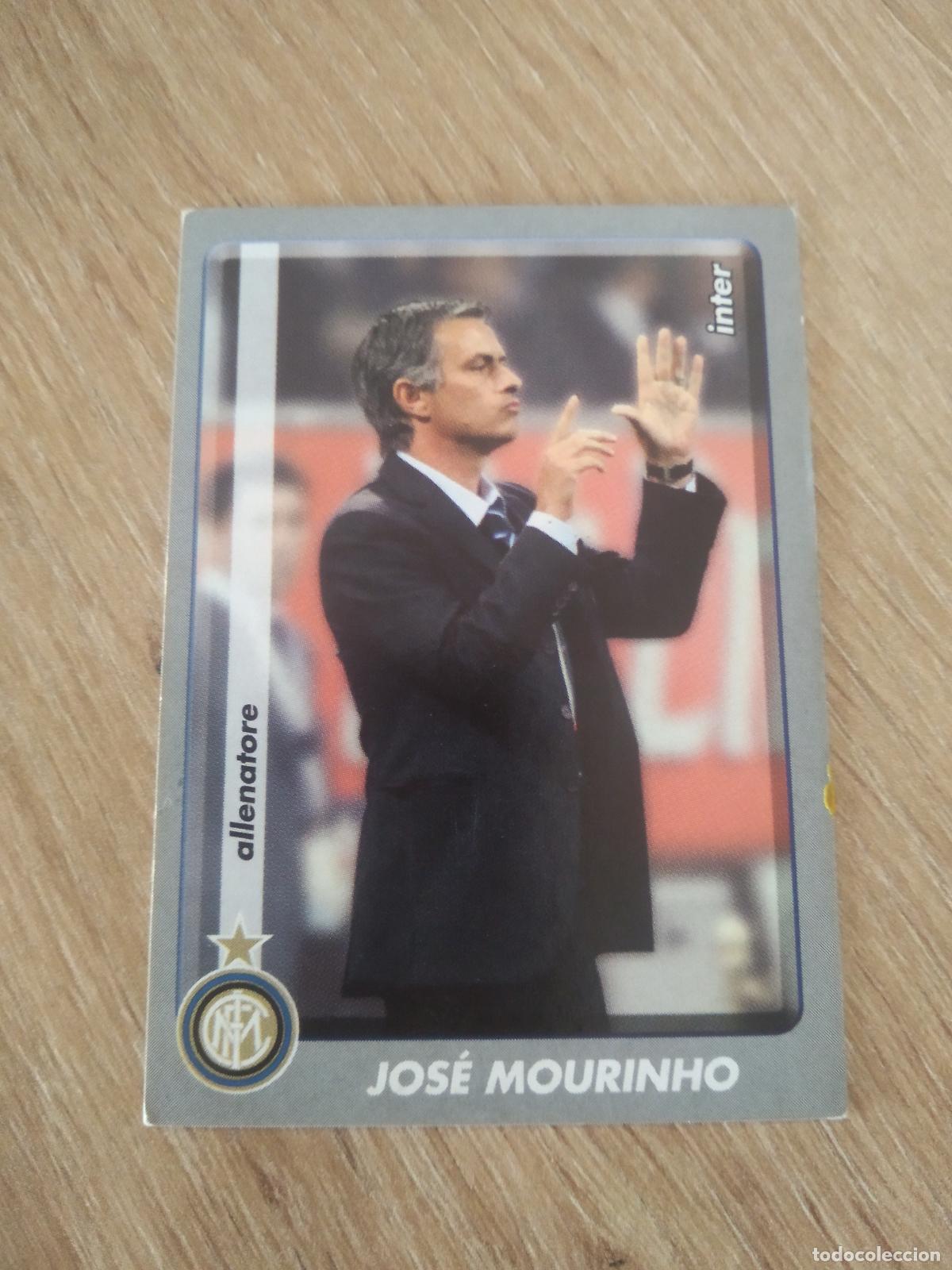 Cromos de f&uacute;tbol: 176 JOSE MOURINHO INTER MILAN CROMO FUTBOL PANINI LIGA ITALIA 2008-2009 CALCIATORI 08-09