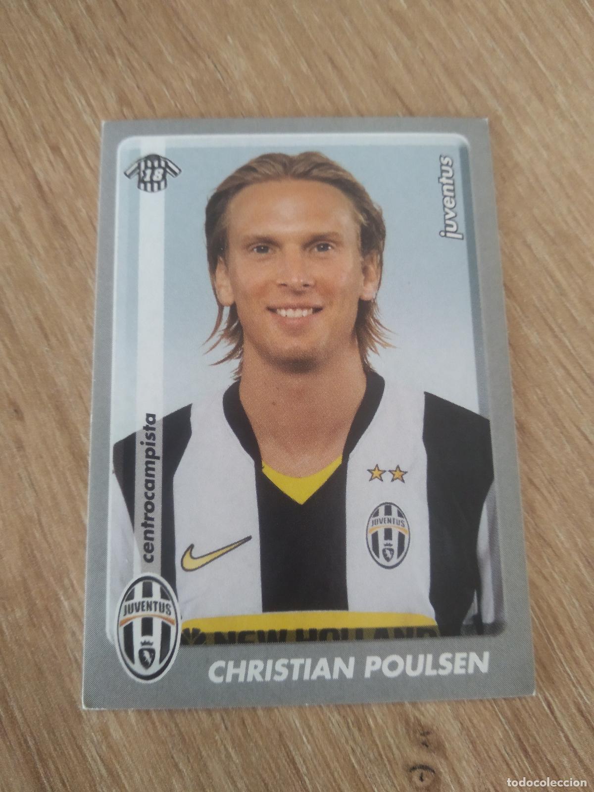 Cromos de f&uacute;tbol: 206 CHRISTIAN POULSEN JUVENTUS TURIN CROMO FUTBOL PANINI LIGA ITALIA 2008-2009 CALCIATORI 08-09