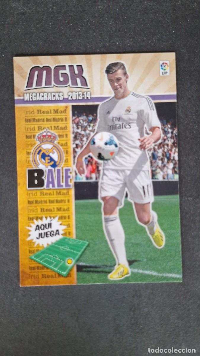 Cromos de f&uacute;tbol: L1 BALE REAL MADRID NUEVO FICHAJE 500 PANINI MEGACRACKS 2013 2014 13 14