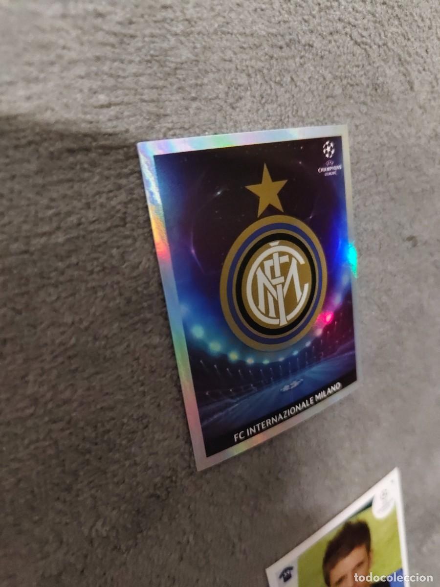 Cromos de f&uacute;tbol: 362 CHAMPIONS LEAGUE 09 10 PANINI ESCUDO LOGO FC INTERNAZIONALE MILANO 2009 2010 UCL AAA