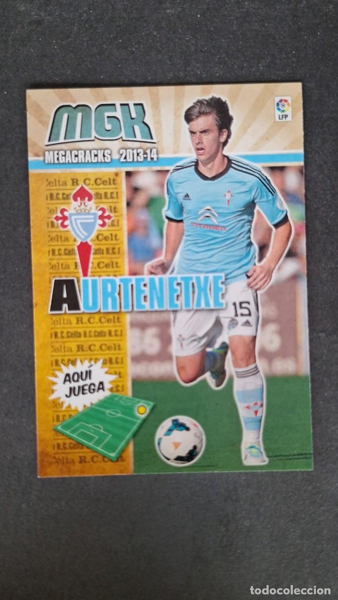 Cromos de f&uacute;tbol: L1 AURTENETXE CELTA DE VIGO NUEVO FICHAJE 501 PANINI MEGACRACKS 2013 2014 13 14