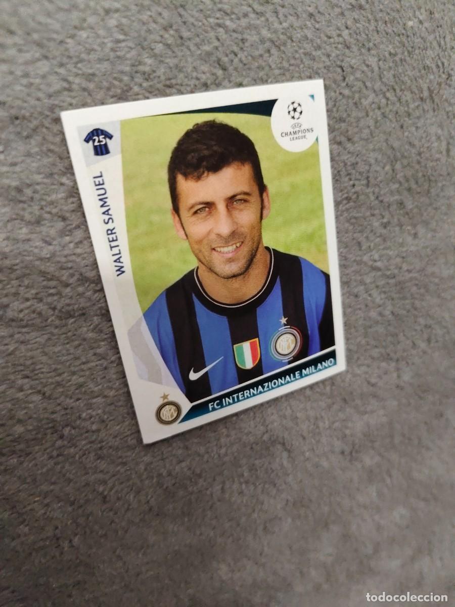 Cromos de f&uacute;tbol: 365 CHAMPIONS LEAGUE 09 10 PANINI WALTER SAMUEL FC INTERNAZIONALE MILANO 2009 2010 UCL AAA