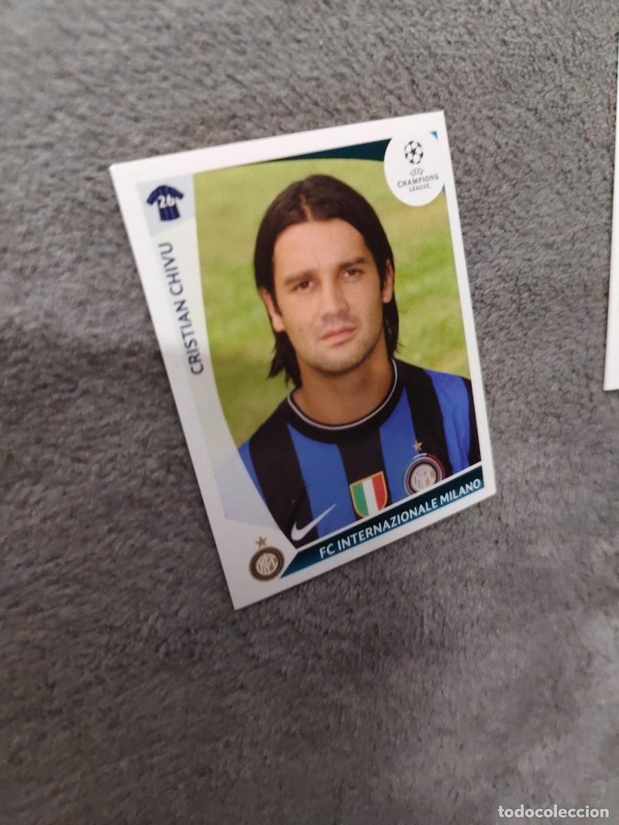 Cromos de f&uacute;tbol: 366 CHAMPIONS LEAGUE 09 10 PANINI CRISTIAN CHIVU FC INTERNAZIONALE MILANO 2009 2010 UCL AAA