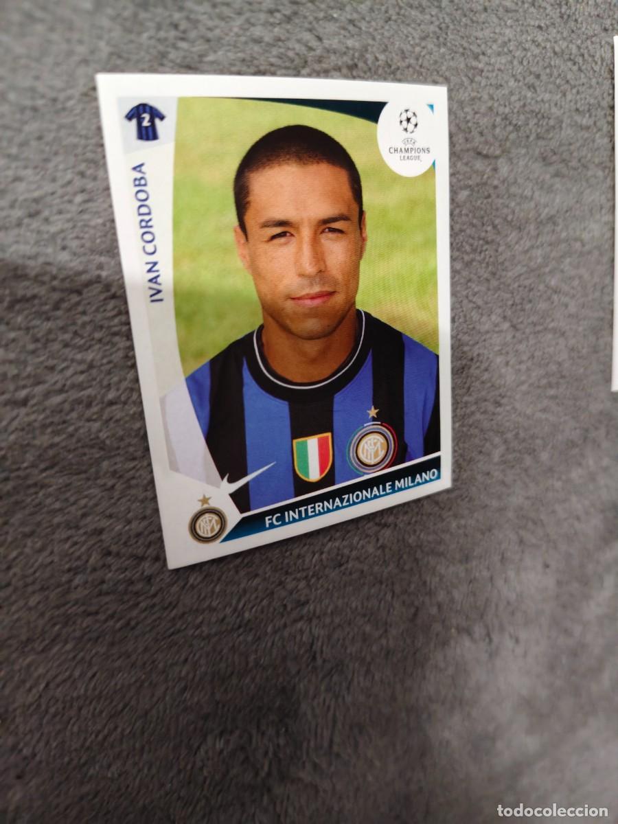 Cromos de f&uacute;tbol: 367 CHAMPIONS LEAGUE 09 10 PANINI IVAN CORDOBA FC INTERNAZIONALE MILANO 2009 2010 UCL AAA