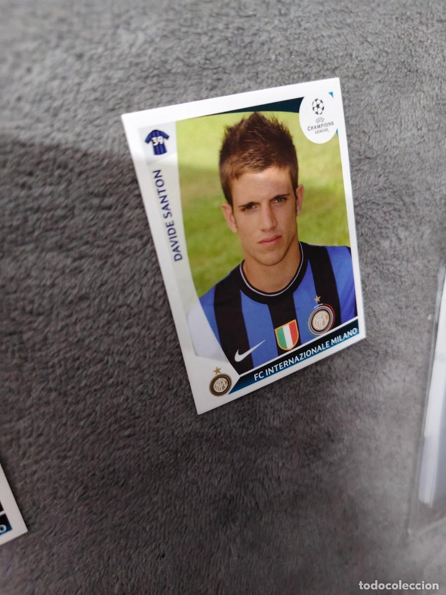 Cromos de f&uacute;tbol: 368 CHAMPIONS LEAGUE 09 10 PANINI DAVIDE SANTON FC INTERNAZIONALE MILANO 2009 2010 UCL AAA