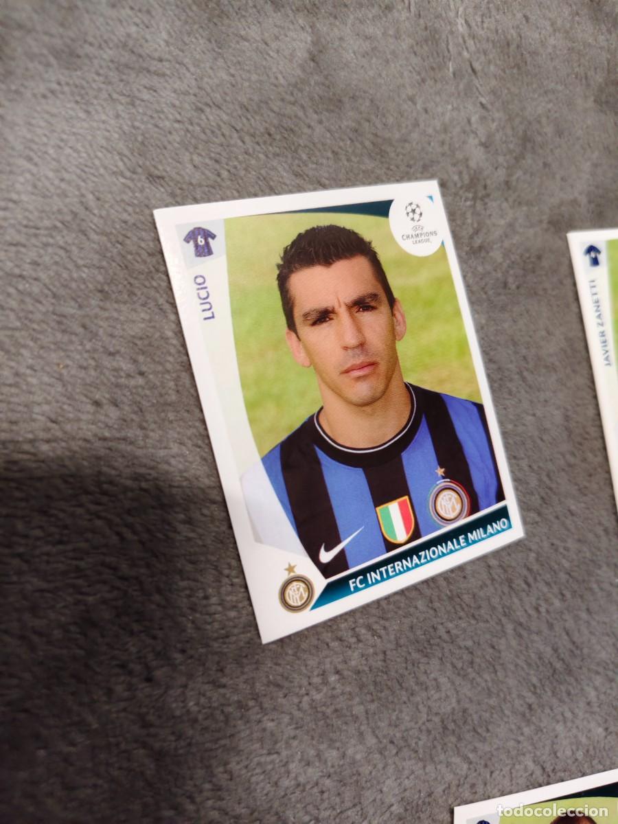 Cromos de f&uacute;tbol: 369 CHAMPIONS LEAGUE 09 10 PANINI LUCIO FC INTERNAZIONALE MILANO 2009 2010 UCL AAA