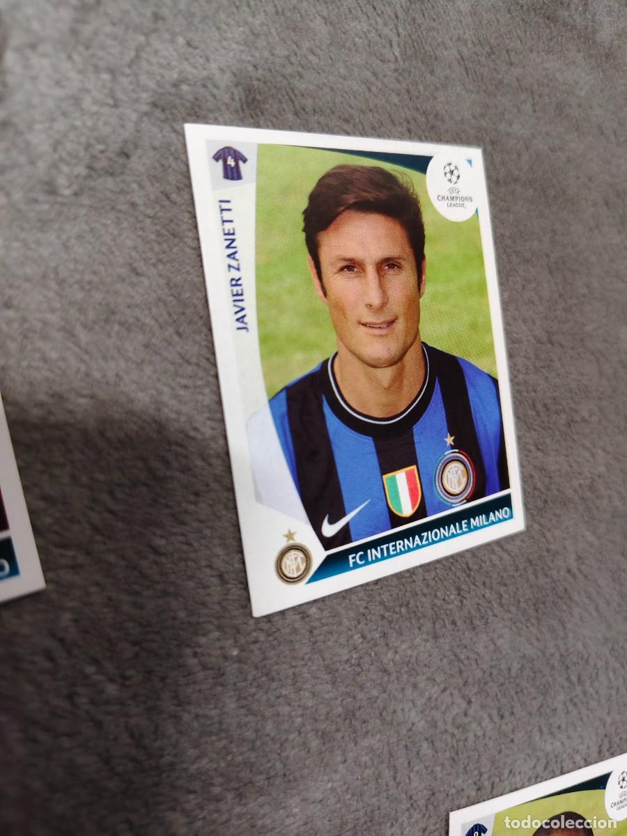 Fu&szlig;ball-Sticker: 370 CHAMPIONS LEAGUE 09 10 PANINI JAVIER ZANETTI FC INTERNAZIONALE MILANO 2009 2010 UCL AAA