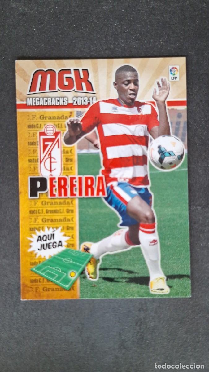 Fu&szlig;ball-Sticker: L1 PEREIRA GRANADA C. F. NUEVO FICHAJE 504 PANINI MEGACRACKS 2013 2014 13 14