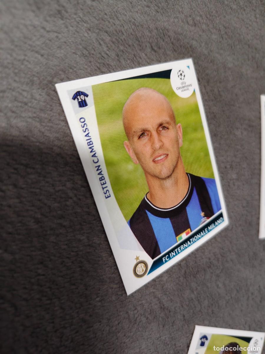Fu&szlig;ball-Sticker: 371 CHAMPIONS LEAGUE 09 10 PANINI ESTEBAN CAMBIASSO FC INTERNAZIONALE MILANO 2009 2010 UCL AAA