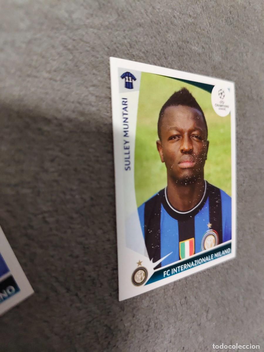 Fu&szlig;ball-Sticker: 372 CHAMPIONS LEAGUE 09 10 PANINI SULLEY MUNTARI FC INTERNAZIONALE MILANO 2009 2010 UCL AAA