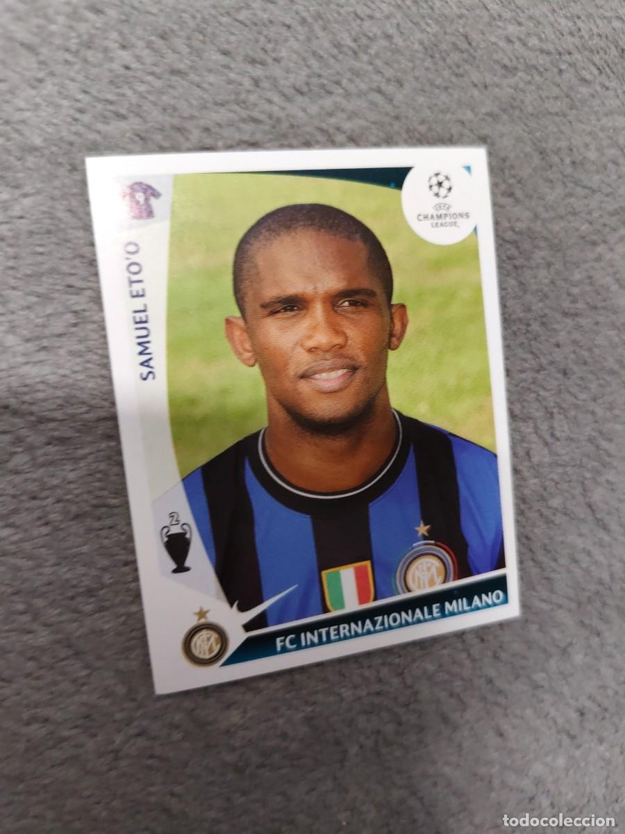 Cromos de f&uacute;tbol: 376 CHAMPIONS LEAGUE 09 10 PANINI SAMUEL ETO'O FC INTERNAZIONALE MILANO 2009 2010 UCL AAA
