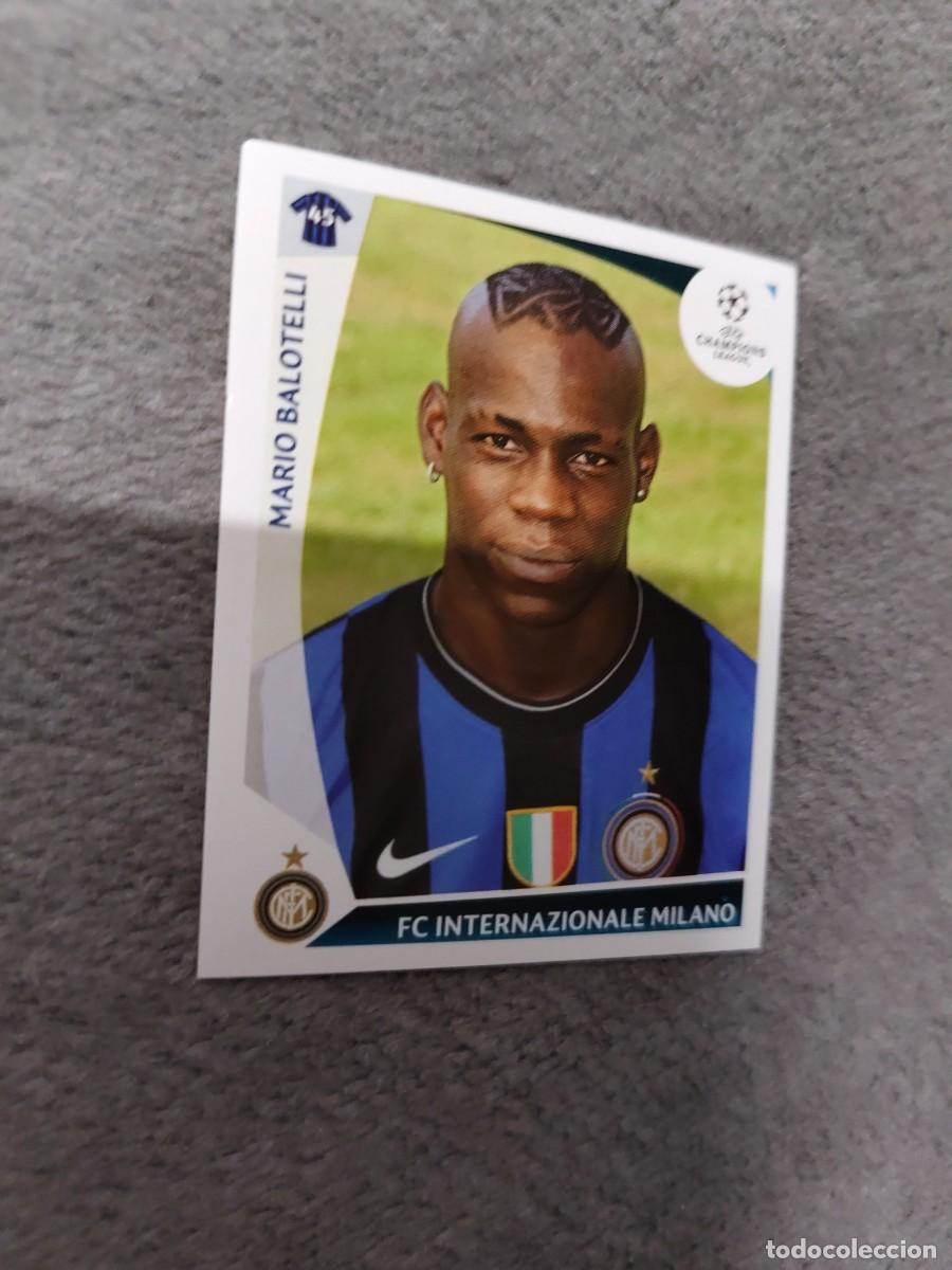 Cromos de f&uacute;tbol: 377 CHAMPIONS LEAGUE 09 10 PANINI MARIO BALOTELLI FC INTERNAZIONALE MILANO 2009 2010 UCL AAA