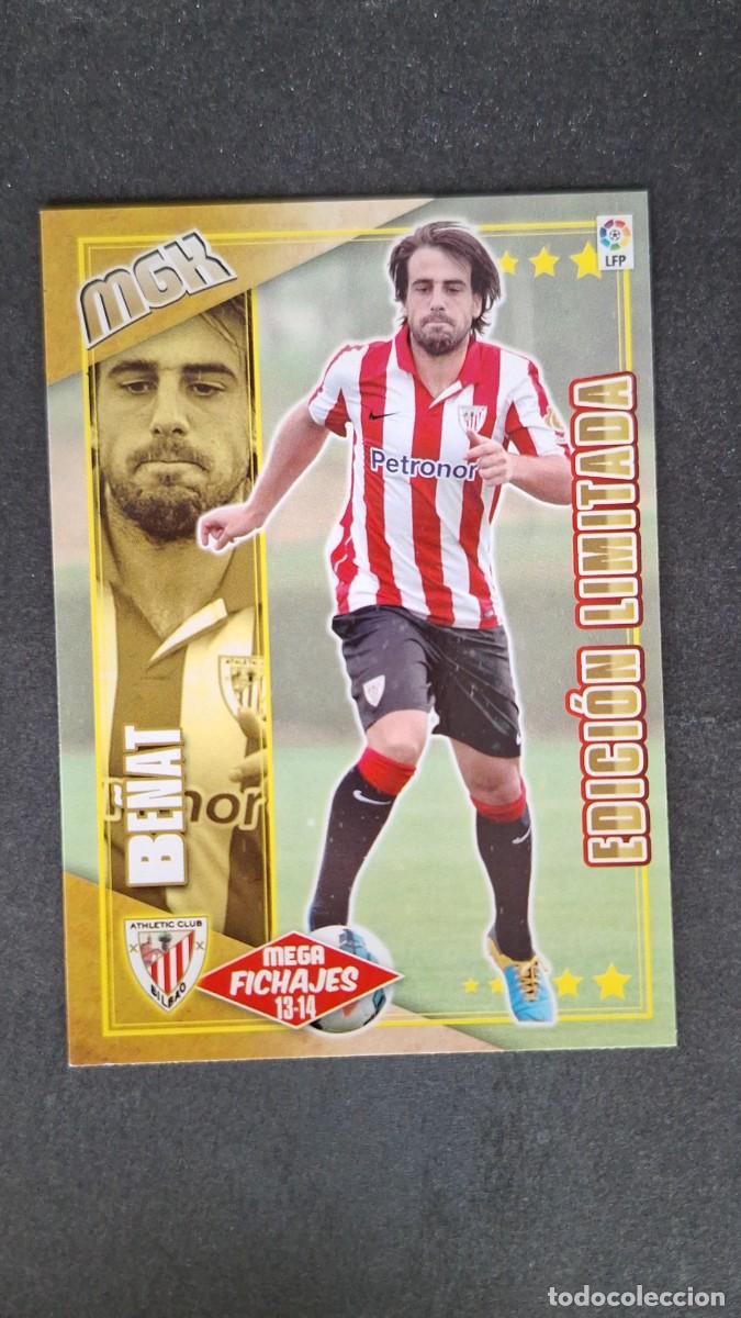 Cromos de f&uacute;tbol: L1 BE&Ntilde;AT ATHLETIC CLUB DE BILBAO MEGA FICHAJE 507 EDICION LIMITADA PANINI MEGACRACKS 2013 2014 13 14