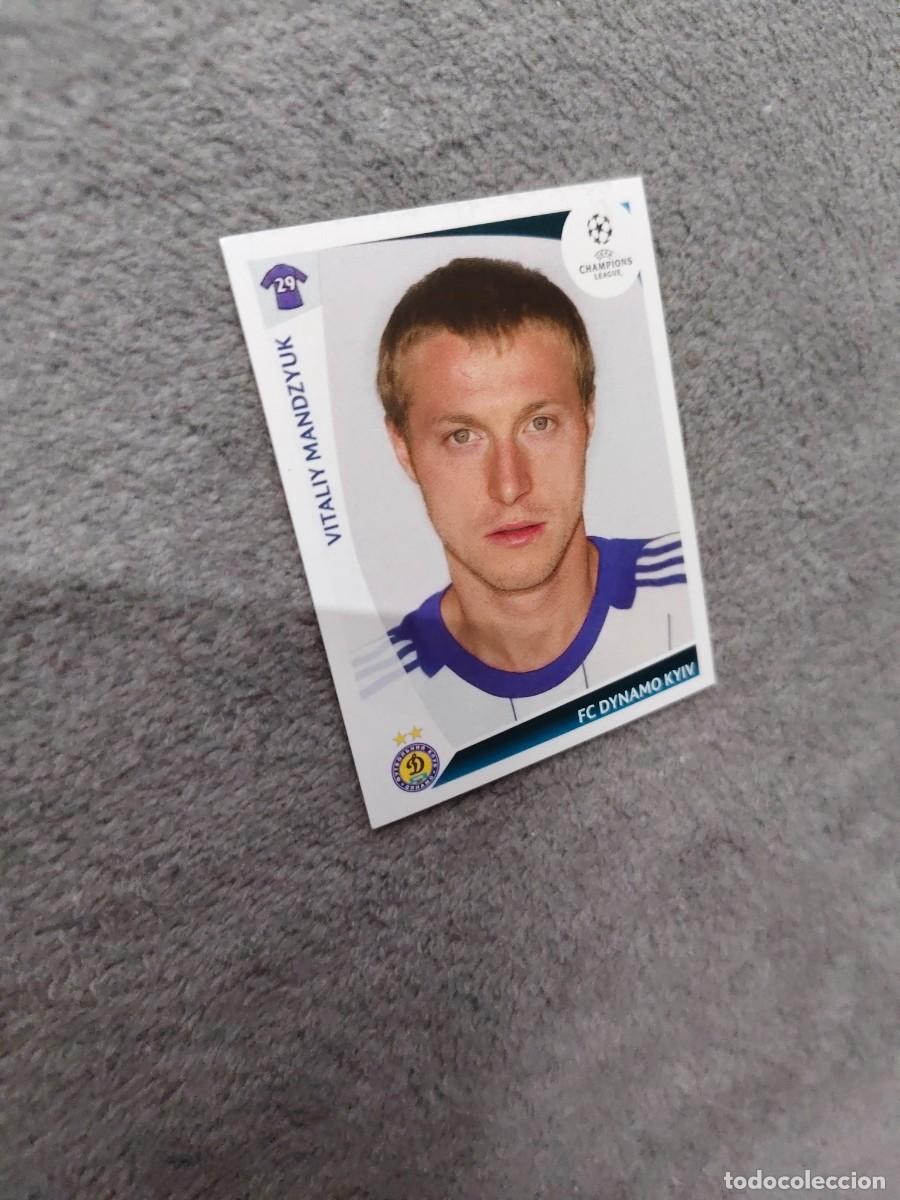 Cromos de f&uacute;tbol: 382 CHAMPIONS LEAGUE 09 10 PANINI VITALIY MANDZYUK FC DYNAMO KYIV 2009 2010 UCL AAA
