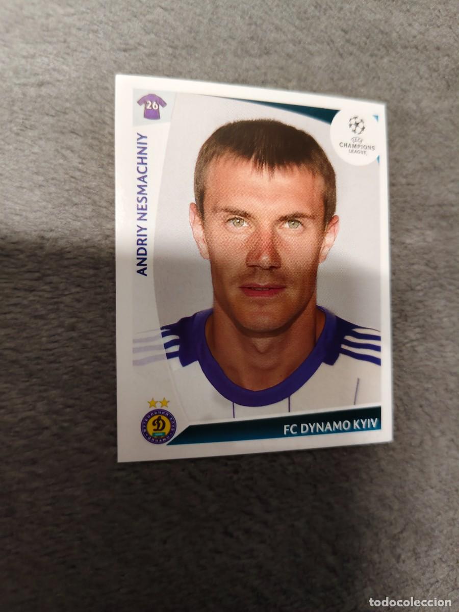 Cromos de f&uacute;tbol: 385 CHAMPIONS LEAGUE 09 10 PANINI ANDRIY NESMACHNIY FC DYNAMO KYIV 2009 2010 UCL AAA
