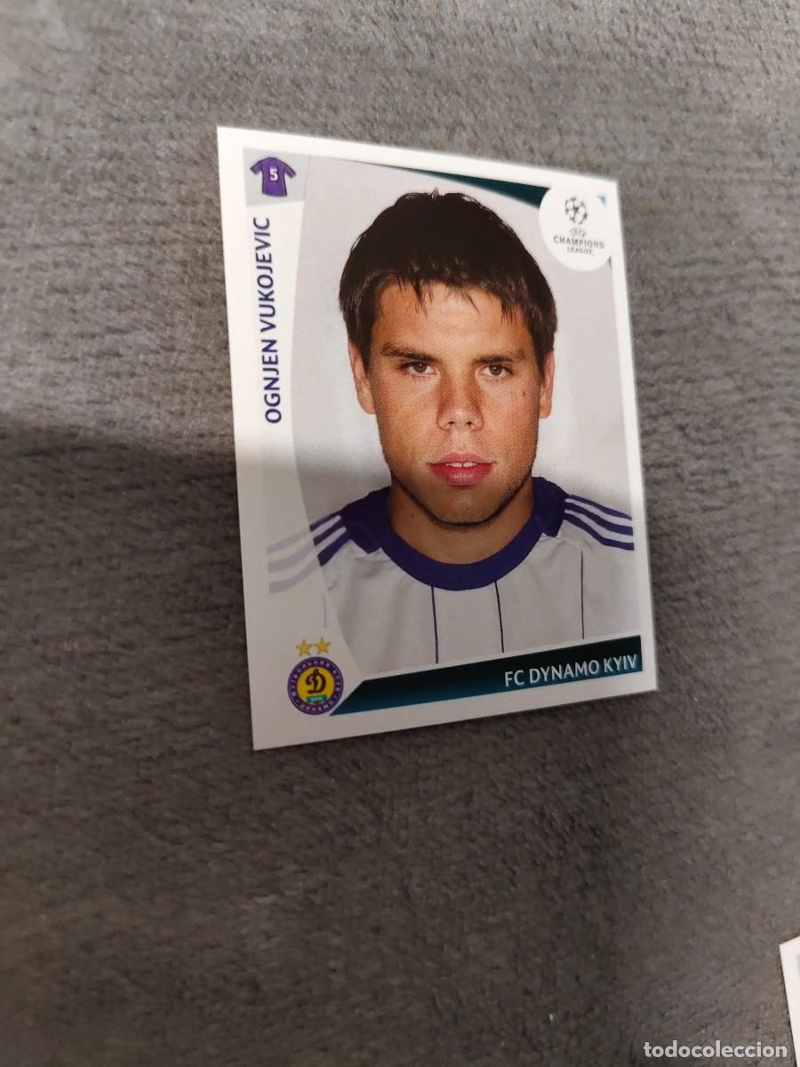 Cromos de f&uacute;tbol: 387 CHAMPIONS LEAGUE 09 10 PANINI OGNJEN VUKOJEVIC FC DYNAMO KYIV 2009 2010 UCL AAA
