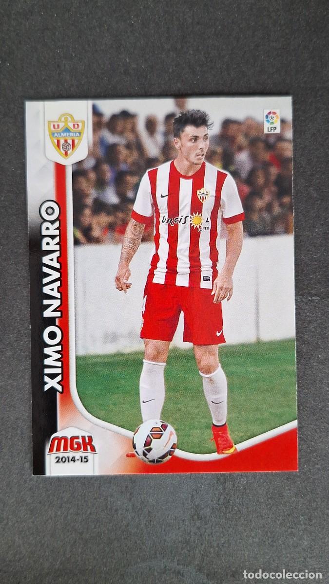 Figurine di Calcio: L1 XIMO NAVARRO U. D. ALMERIA 3 PANINI MEGACRACKS 2014 2015 14 15