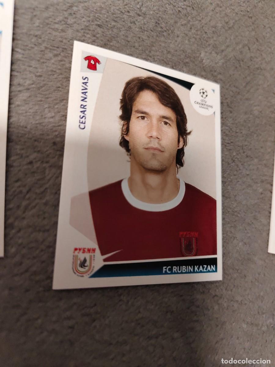 Cromos de f&uacute;tbol: 399 CHAMPIONS LEAGUE 09 10 PANINI CESAR NAVAS FC RUBIN KAZAN 2009 2010 UCL AAA