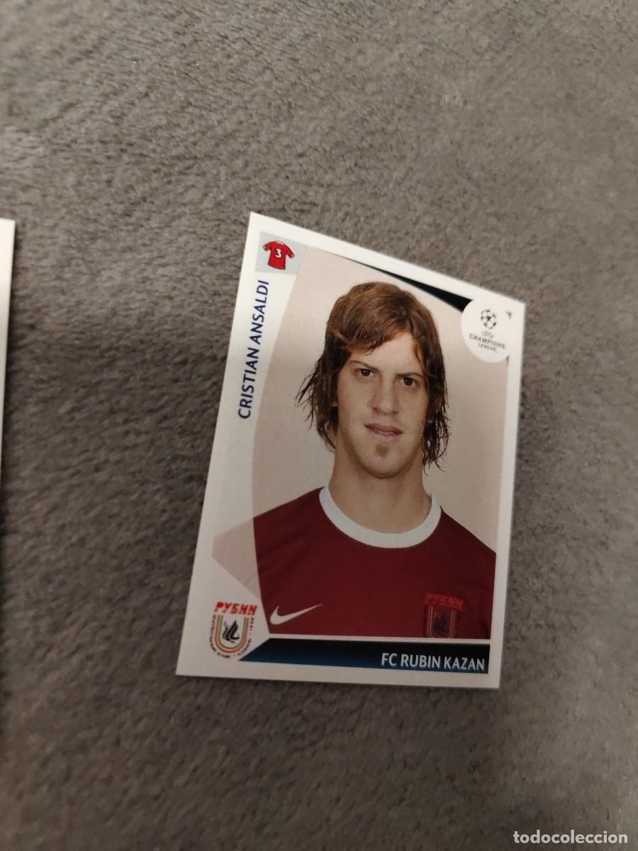 Cromos de f&uacute;tbol: 400 CHAMPIONS LEAGUE 09 10 PANINI CRISTIAN ANSALDI FC RUBIN KAZAN 2009 2010 UCL AAA