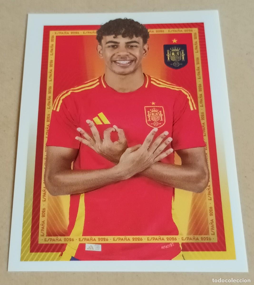 Cromos de f&uacute;tbol: N&ordm; 49 - LAMINE YAMAL - MUNDIAL 2026 26 - CARREFOUR - PANINI