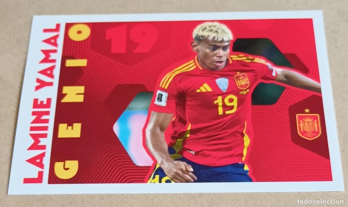 Cromos de f&uacute;tbol: N&ordm; 71 - LAMINE YAMAL - GENIO - MUNDIAL 2026 26 - CARREFOUR - PANINI
