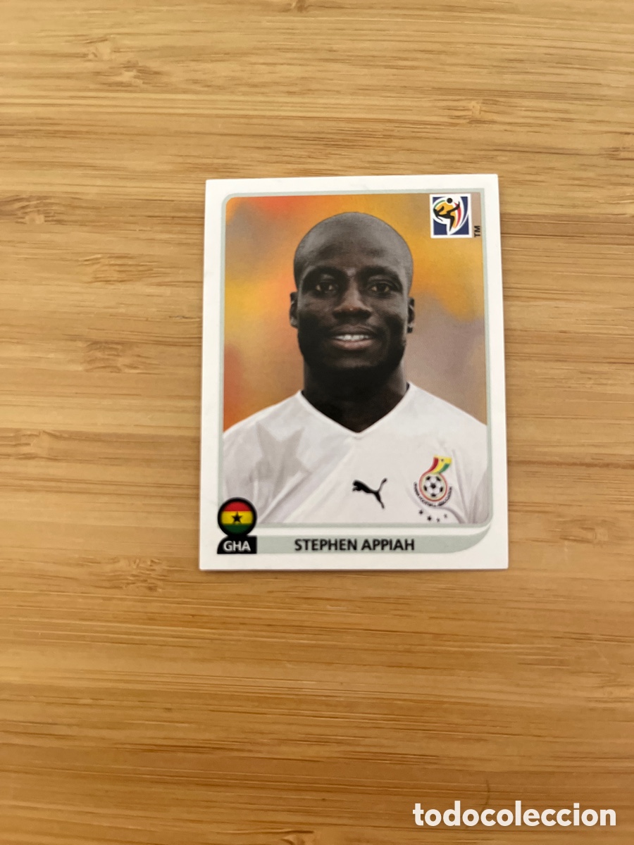 Football Stickers: STEPHEN APPIAH GHANA MUNDIAL SUDAFRICA 2010 PANINI NUMERO 324 NUEVO SIN PEGAR