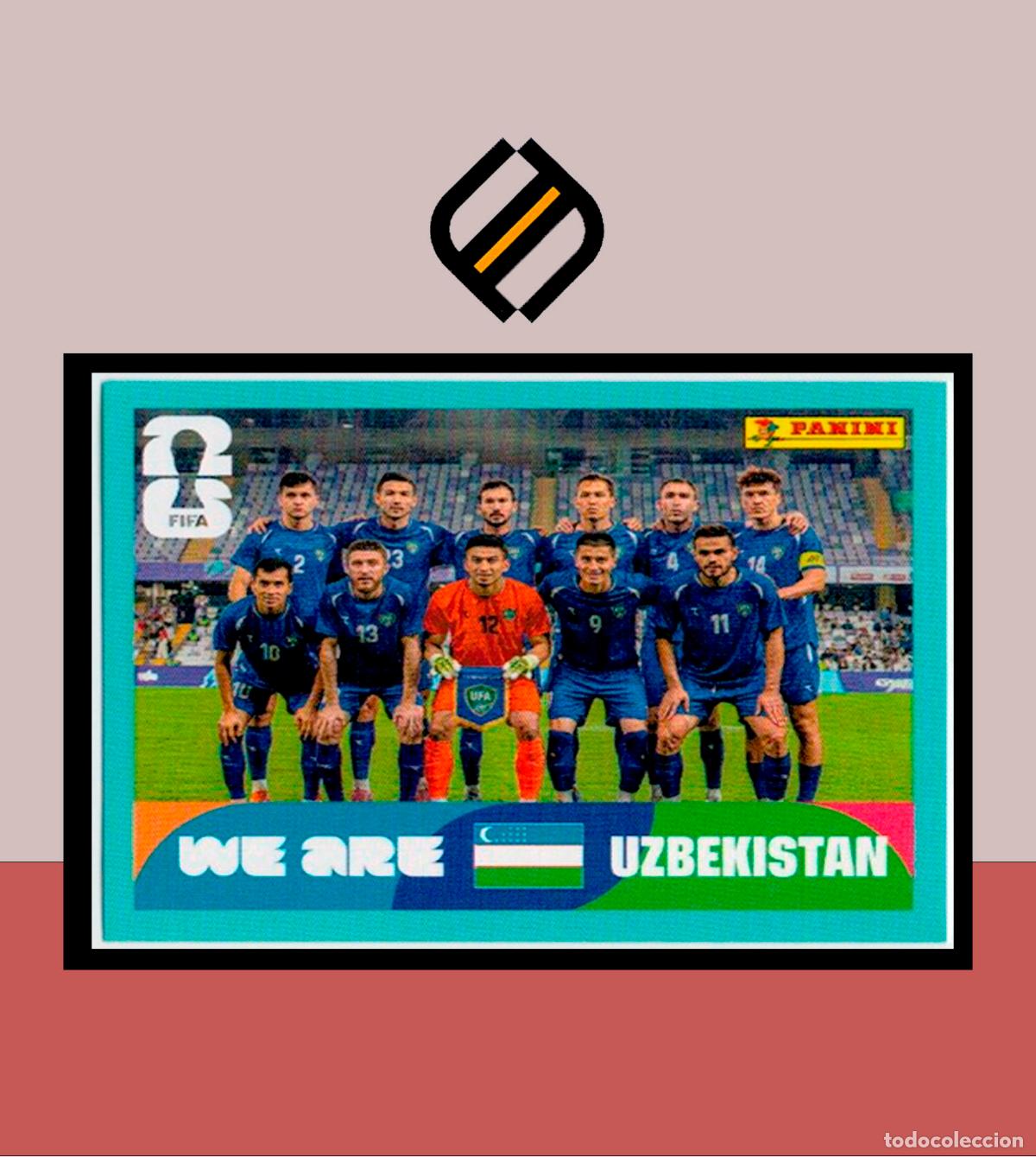 Football Stickers: PANINI FIFA CLUB WORLD CUP 2026 26 UZB 13 ALINEACI&Oacute;N UZBEKISTAN STICKER MUNDIAL MEX CAN USA