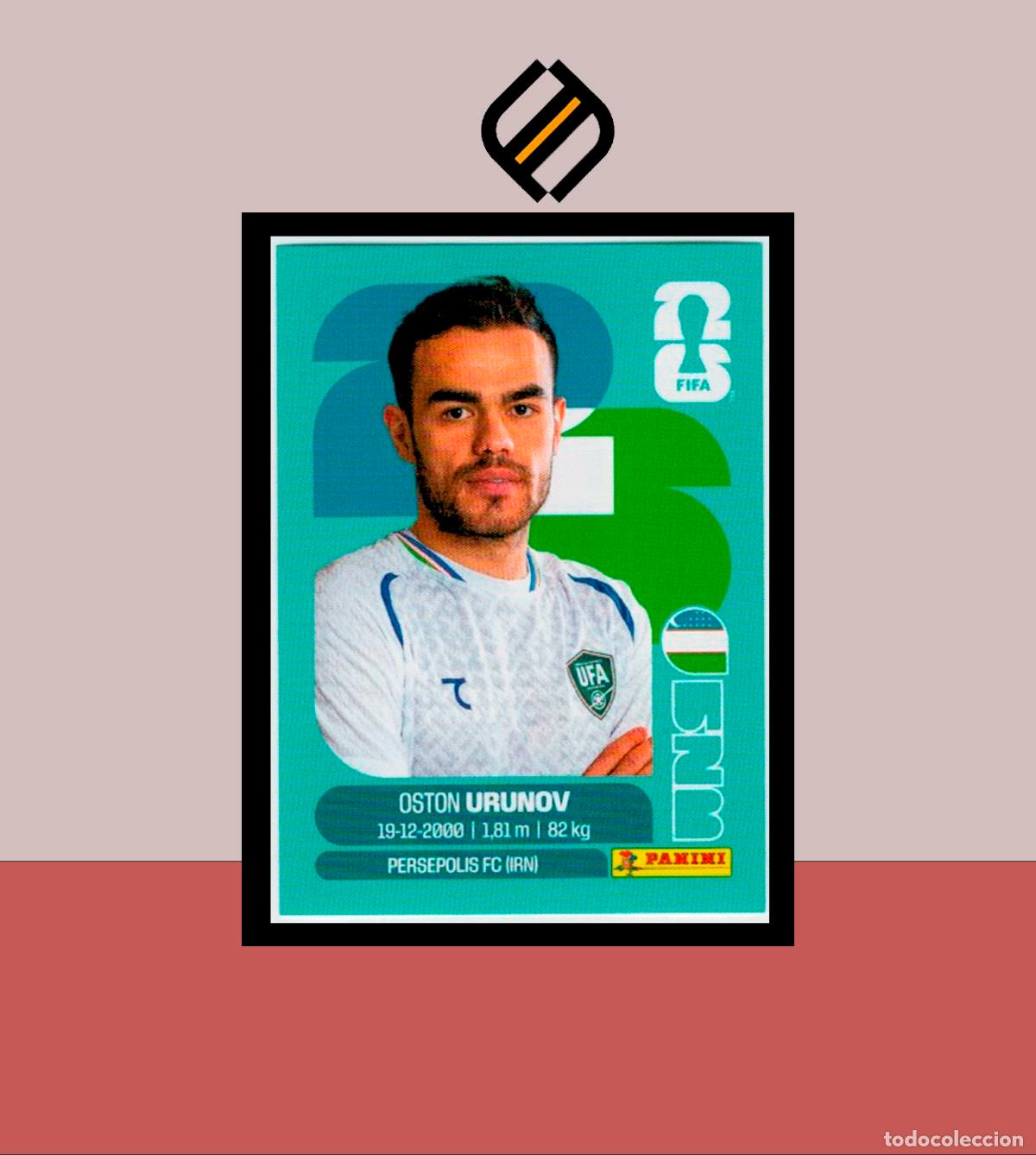 Football Stickers: PANINI FIFA CLUB WORLD CUP 2026 26 UZB 17 OSTON URUNOV UZBEKISTAN STICKER MUNDIAL MEX CAN USA