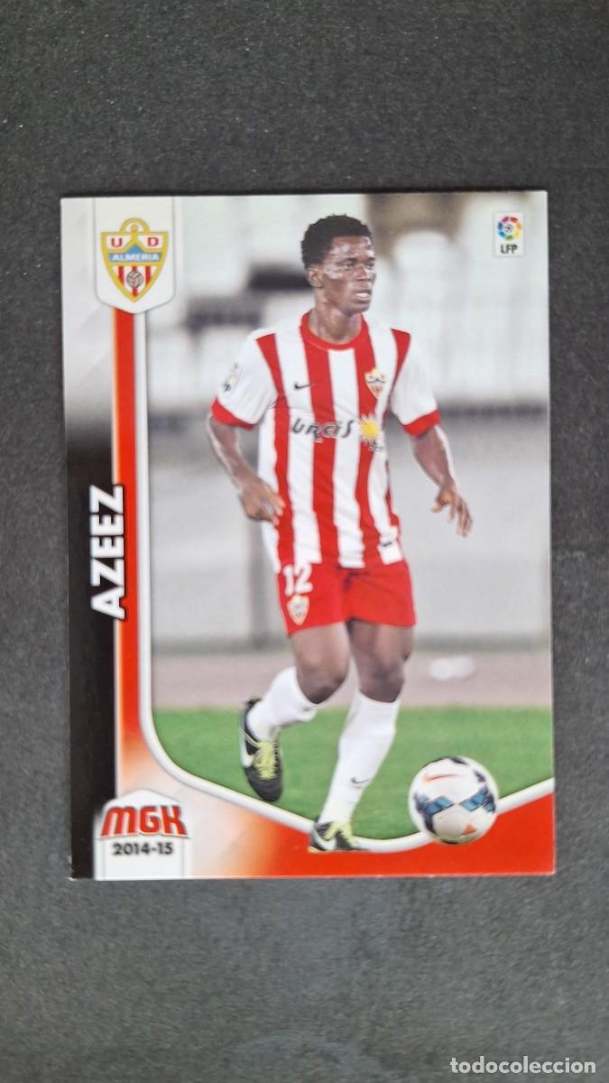Football Stickers: L1 AZEEZ U. D. ALMERIA 10 PANINI MEGACRACKS 2014 2015 14 15