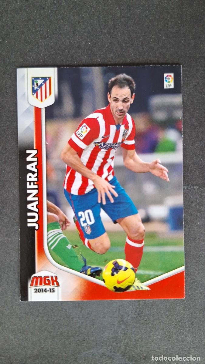 Football Stickers: L1 JUANFRAN ATLETICO DE MADRID 39 PANINI MEGACRACKS 2014 2015 14 15