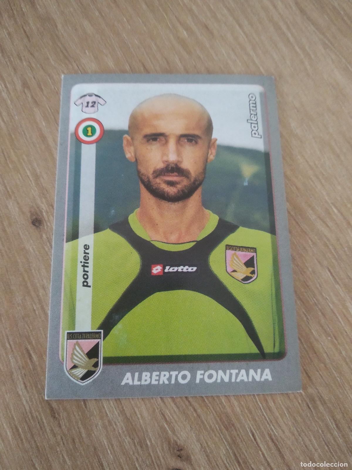 Football Stickers: 336 ALBERTO FONTANA PALERMO CROMO FUTBOL PANINI LIGA ITALIA 2008-2009 CALCIATORI 08-09