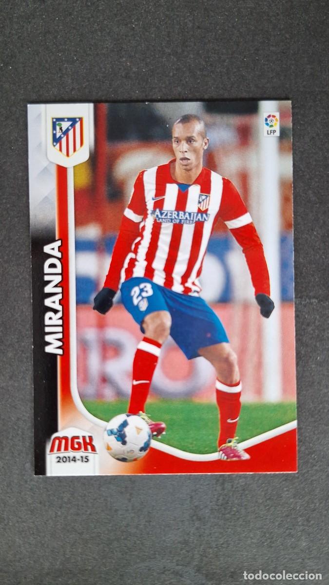 Football Stickers: L1 MIRANDA ATLETICO DE MADRID 40 PANINI MEGACRACKS 2014 2015 14 15