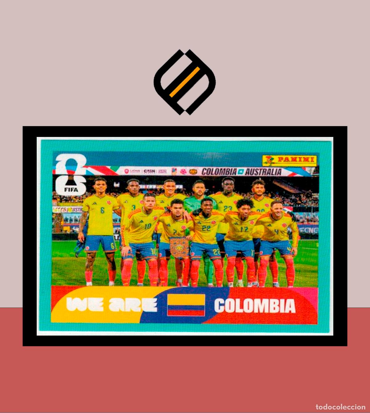Football Stickers: PANINI FIFA CLUB WORLD CUP 2026 26 COL 13 ALINEACI&Oacute;N COLOMBIA STICKER MUNDIAL MEX CAN USA LIGA