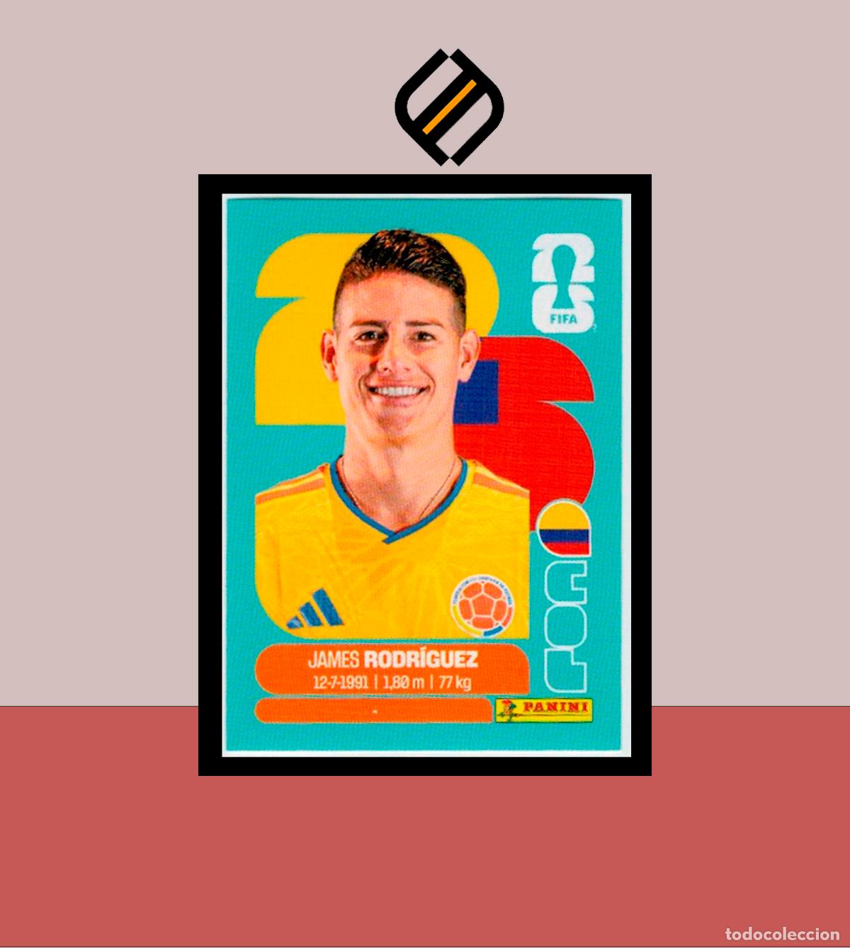 Football Stickers: PANINI FIFA CLUB WORLD CUP 2026 26 COL 14 JAMES RODR&Iacute;GUEZ COLOMBIA STICKER MUNDIAL MEX CAN USA LIGA