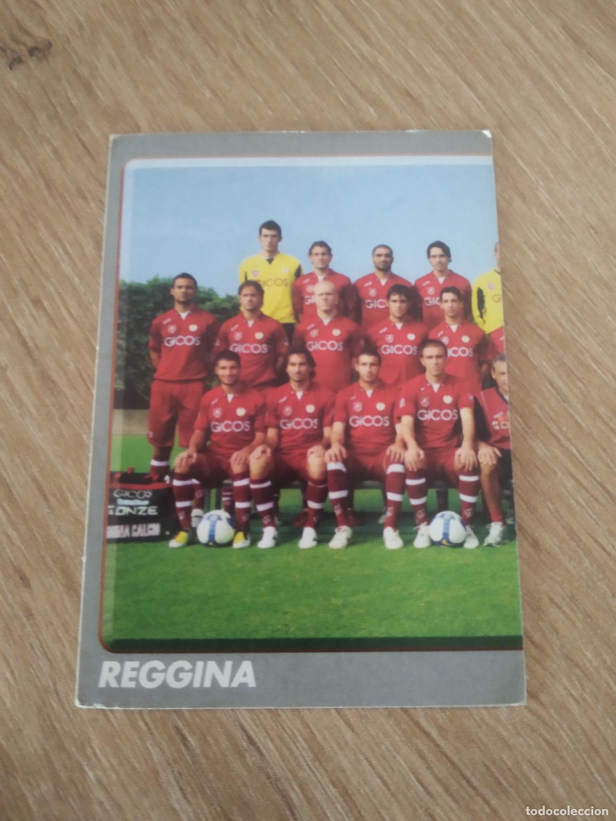 Cromos de f&uacute;tbol: 342 EQUIPO PLANTILLA REGGINA CROMO FUTBOL PANINI LIGA ITALIA 2008-2009 CALCIATORI 08-09
