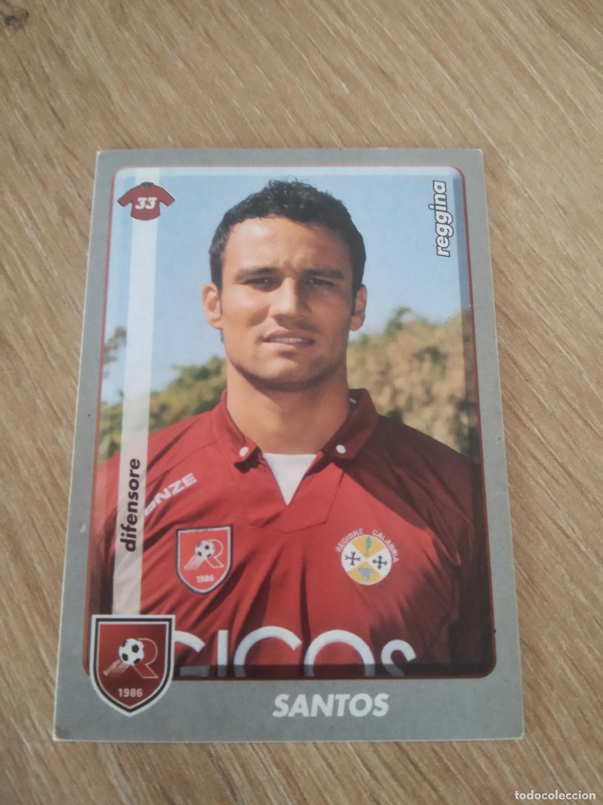 Cromos de f&uacute;tbol: 345 SANTOS REGGINA CROMO FUTBOL PANINI LIGA ITALIA 2008-2009 CALCIATORI 08-09