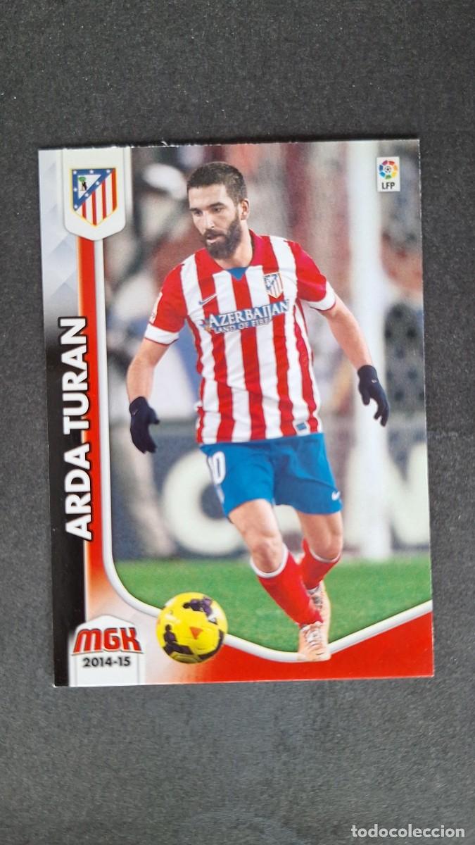 Cromos de f&uacute;tbol: L1 ARDA TURAN ATLETICO DE MADRID 48 PANINI MEGACRACKS 2014 2015 14 15