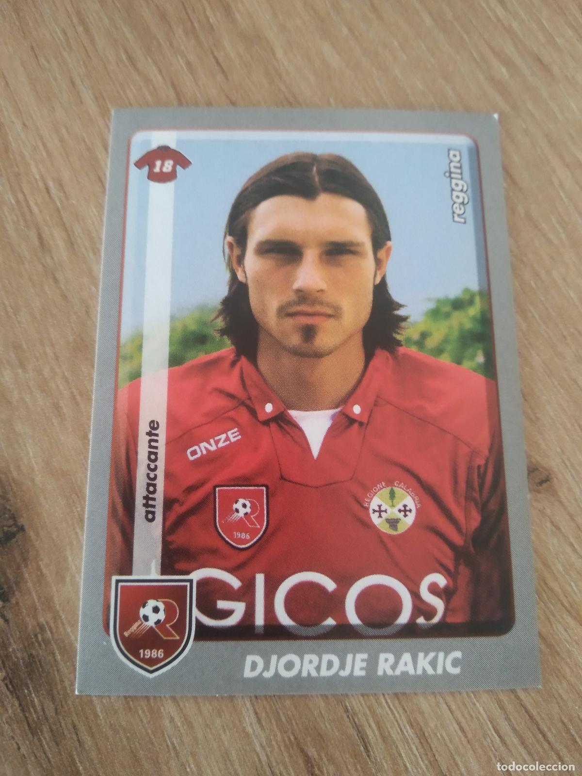 Cromos de f&uacute;tbol: 356 DJORDJE RAKIC REGGINA CROMO FUTBOL PANINI LIGA ITALIA 2008-2009 CALCIATORI 08-09