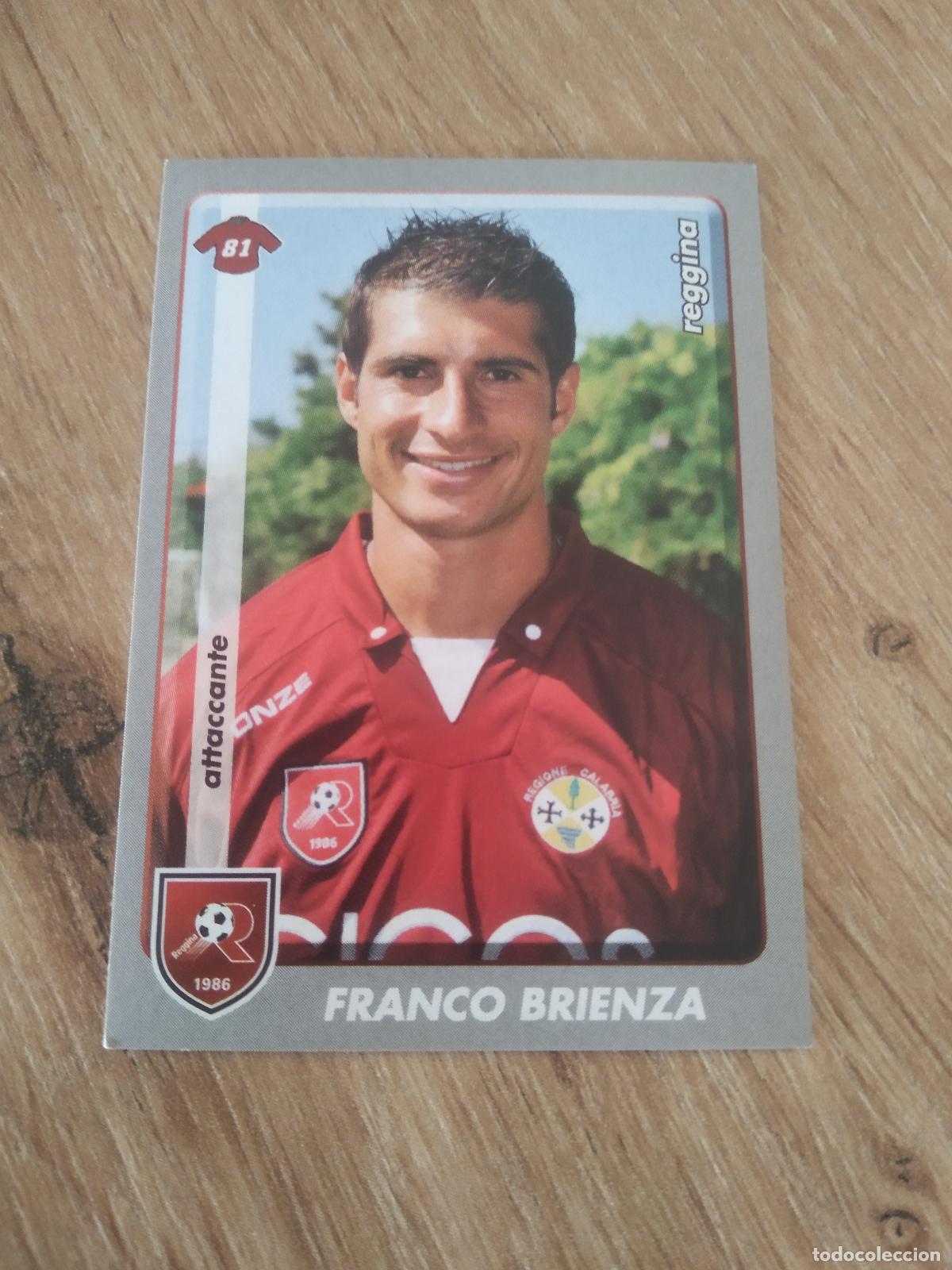 Cromos de f&uacute;tbol: 358 FRANCO BRIENZA REGGINA CROMO FUTBOL PANINI LIGA ITALIA 2008-2009 CALCIATORI 08-09