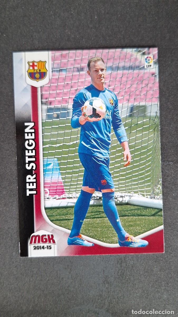 Cromos de f&uacute;tbol: L1 TER STEGEN F. C. BARCELONA 56 PANINI MEGACRACKS 2014 2015 14 15