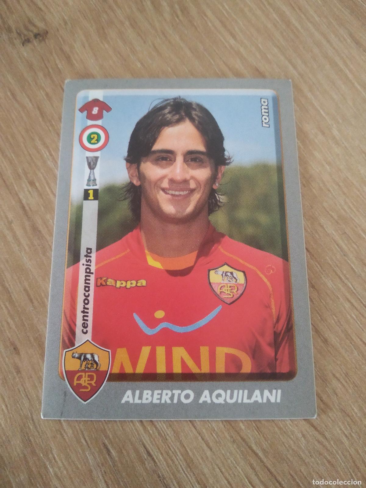 Cromos de f&uacute;tbol: 375 ALBERTO AQUILANI ROMA CROMO FUTBOL PANINI LIGA ITALIA 2008-2009 CALCIATORI 08-09