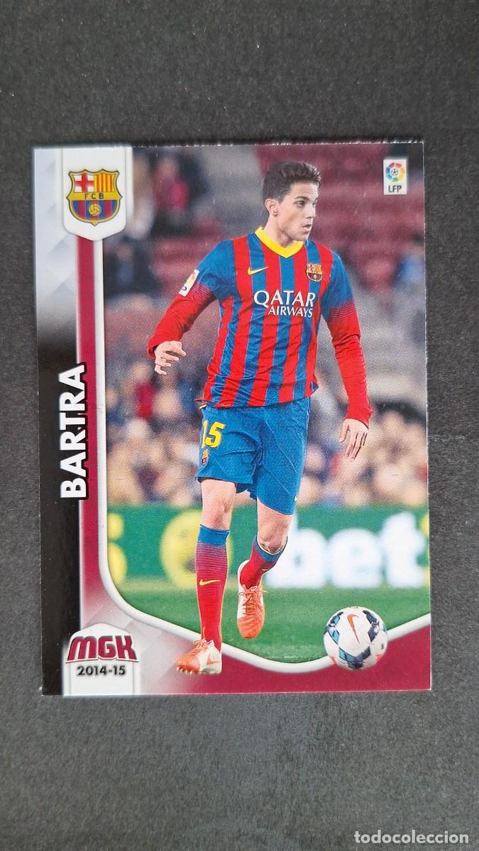 Cromos de f&uacute;tbol: L1 BARTRA F. C. BARCELONA 60 PANINI MEGACRACKS 2014 2015 14 15