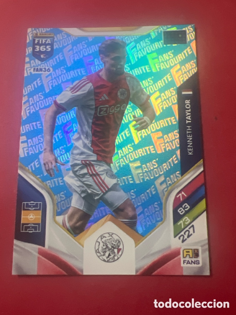 Cromos de f&uacute;tbol: FAN36 Taylor - Ajax De Amsterdam - Paralela Azul - Blue - Fans - Adrenalyn Fifa 365 2026 - Panini 26